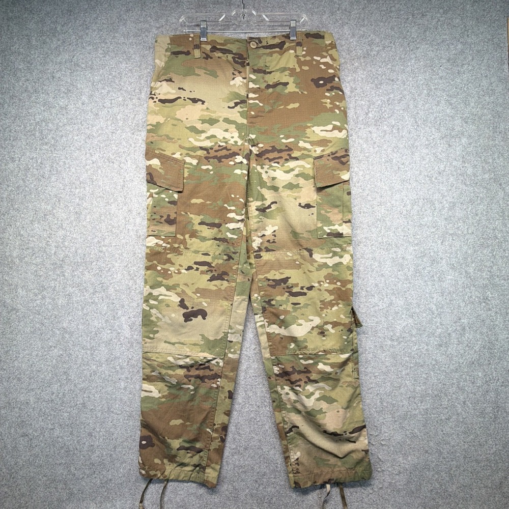 US Army Pants Mens Large Long Multicam Trouser Ripstop Military Cargo (39x34)